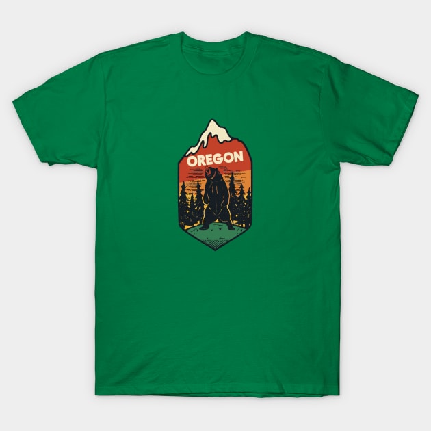 Oregon T-Shirt by happysquatch